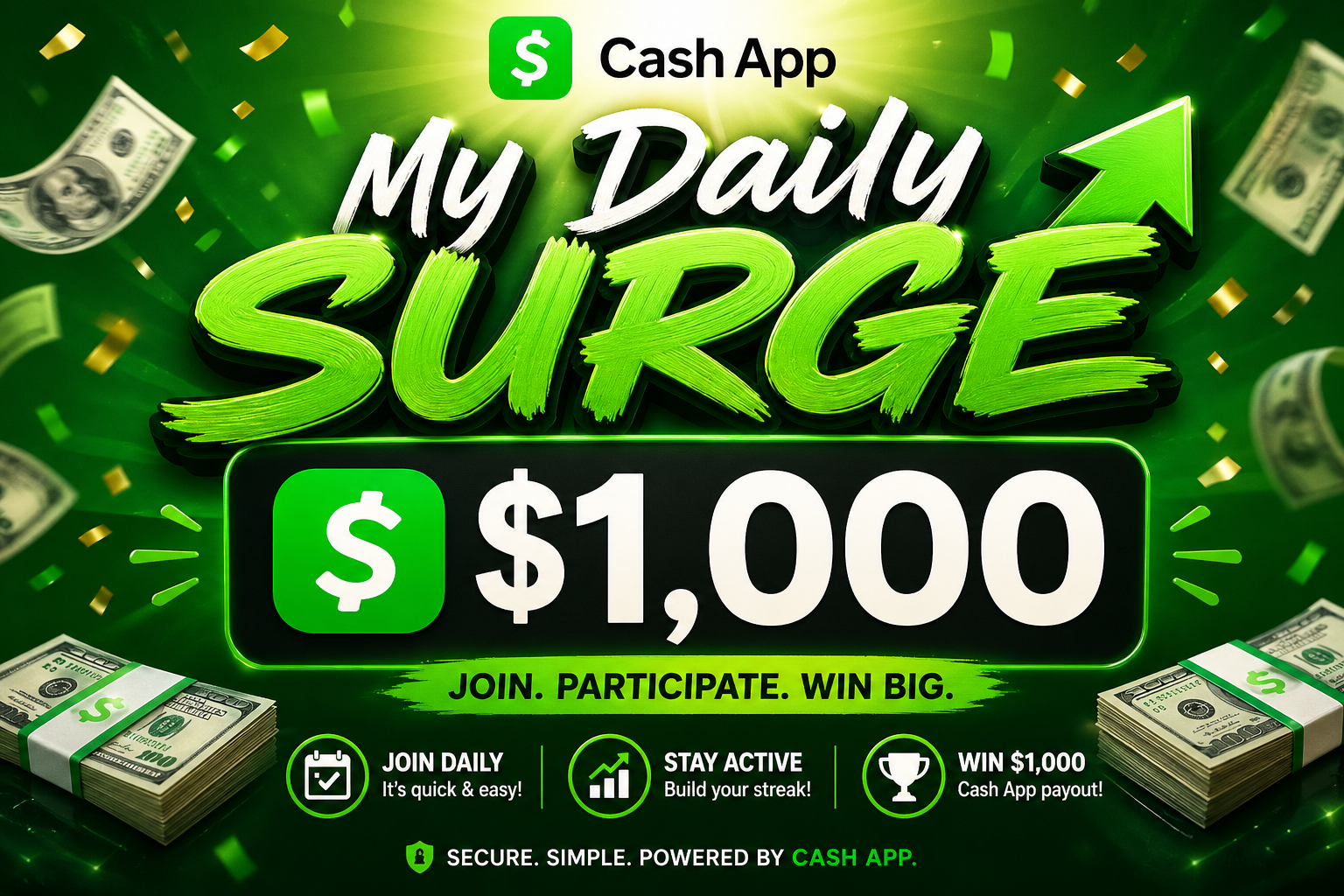 $1,000 Cash App Reward